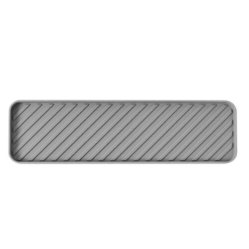 Plateau Set de table Assaisonnement Porte-bouteilles Gris