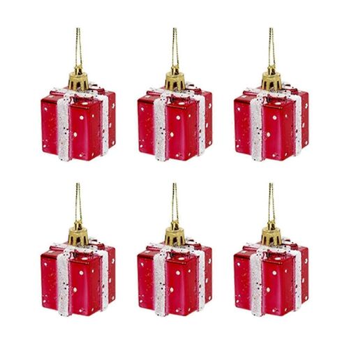Arbre de Noël rouge décoration pendentif accessoires mariage nouvel an fenêtre décoration pendentif,cadeau