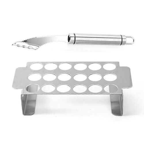 Outils de gril Jalapenos Chili BBQ Grille de gril Outil de carottage Grille de gril