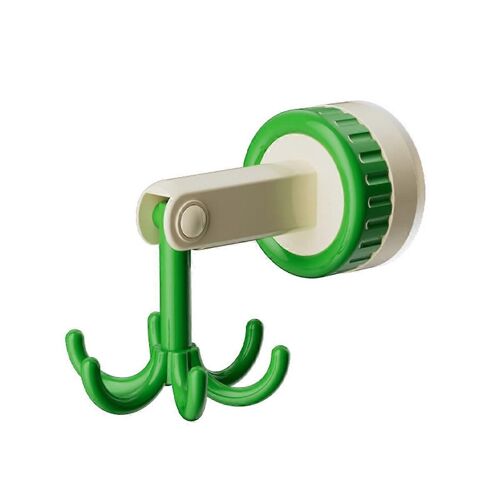 Crochet pliant rotatif à 360 degrés, crochets à ventouse autocollants, porte-ustensiles de cuisine rotatif