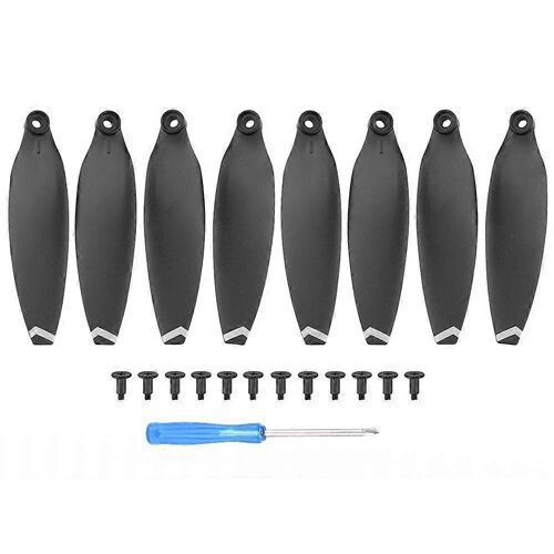 Hélice 8Pcs pour FIMI X8 Mini hélice à dégagement rapide,bord blanc