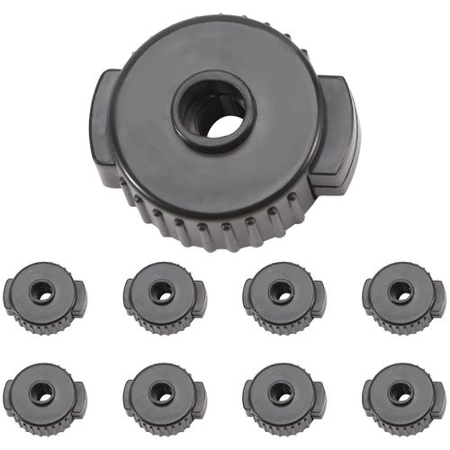 9pcs Abs D Set Écrous À Dégagement Rapide Cymbale Assemblage Rapide D Mate Accessoires De Remplacement