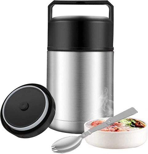 Thermos Alimentaire,Thermos De Soupe À Large Ouverture De 27 Oz Pour Aliments Chauds Avec Cuillère Pliante