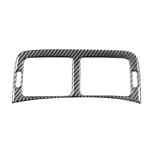 Fibre De Carbone Pour Mercedes Benz Console Centrale Ac Garniture De Couvercle De Bouche D'aération