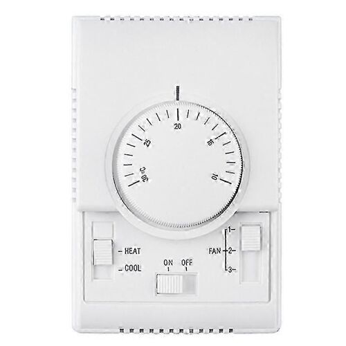 MT01 220VAC Thermostat mécanique d'ambiance Climatiseur Ventilo-convecteur Thermostat Régulateur de température W
