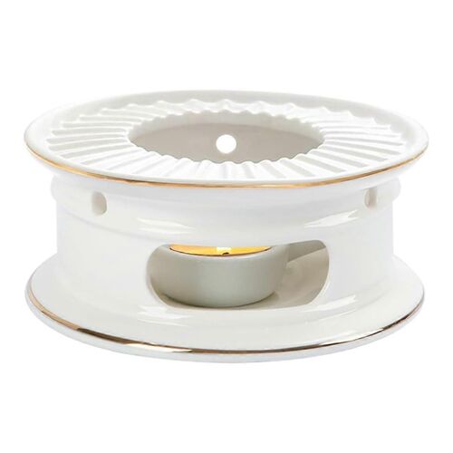 Chauffe-Théière,Chauffe-Thé En Céramique Avec Photophore,Chauffe-Théière