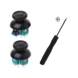 Potentiomètre De Joystick Pour Console De Jeu Ps4 Avec Capuchons Kit De Tournevis