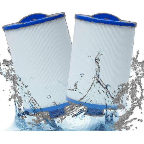 Lot de 2 Cartouche Filtrante Pour Spa,Pour Spa,Unicel 6CH-940,Pww50P3,Skimmer D'accès Frontal De Voie D'eau Et Filbur Fc-0359 -gt