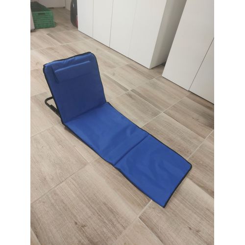 Matelas, Transat, Tapis De Plage Pliable Avec Dossier Inclinable Et Sac De