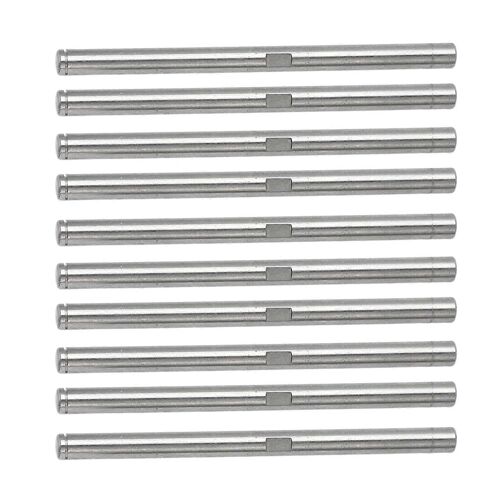 10 pcs arbre de moteur RC 62mm longueur 4mm de diamètre tige d'essieu de moteur sans balais pour modèles réduits d'avions RC bateaux