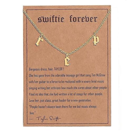 Collier En Acier Inoxydable Ts Inspiré Chaîne De Clavicule Fahion Chaîne De Cou Unique