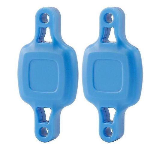 2 pcs étui de protection durable pour air tag vélo selle support de vélo de route support Gps Locator Tracker,bleu