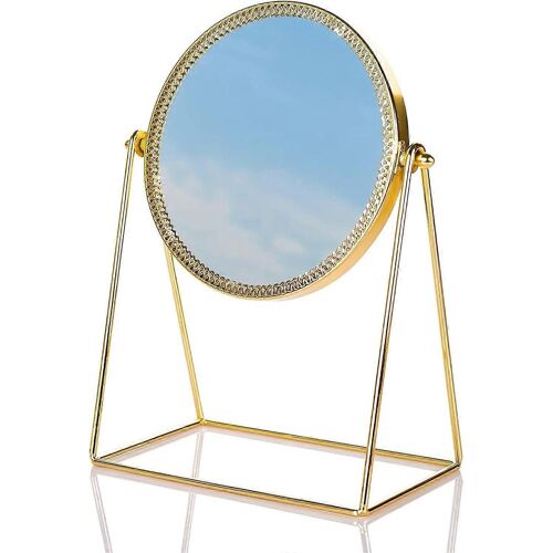 Miroir De Courtoisie En Or Miroir De Coiffeuse Pour Salon De Beauté De Chambre À Coucher