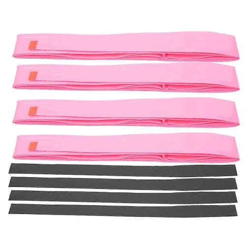 20254 Pièces De Ruban Adhésif Antidérapant Pour Raquettes De Tennis Pour Enfants, Haute Adhérence, Absorbant La Transpiration, Rose