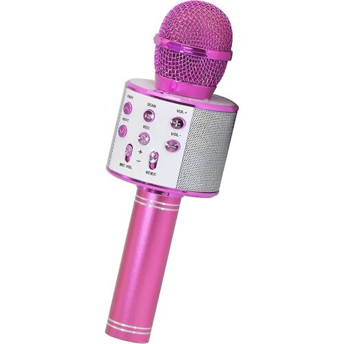 Promotion d'hiver,Microphone Karaoké Microphone Enfants Cadeau d'anniversaire Violet
