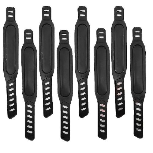 2024 8pcs Straps Pedal Straps,Sangles De Pédale Réglables Pédale Spinning Vélo D'exercice Maison Ou