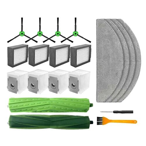 Pour iRobot Roomba Combo I5,I5+ Main Side Brush Filter Mop Dust Bag A