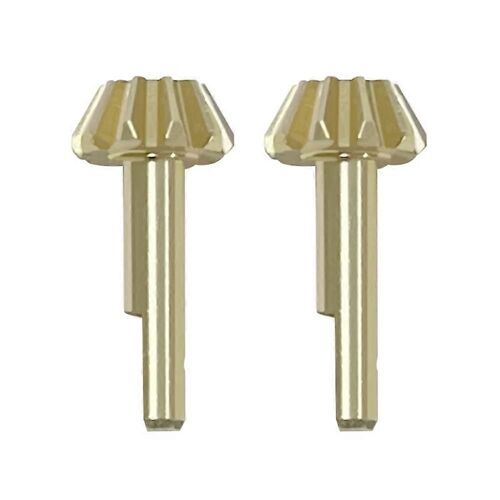 2Pcs LD-P06 Engrenage conique en métal pour LDRC LD-P06 LD P06 Unimog 1/12 RC Camion Voiture Pièces Accessoires
