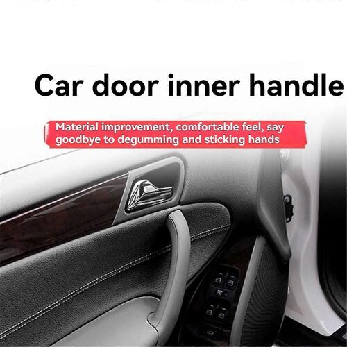 Poignée De Porte Avant Noire, Accessoires D'intérieur De Voiture 203 810 1551 9116 Pour Classe C W203 2000-2007