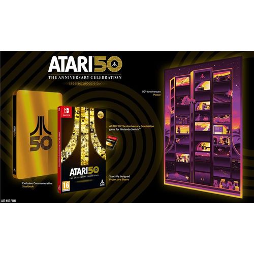Atari 50 : The Anniversary Celebration Steelbook Edition Switch