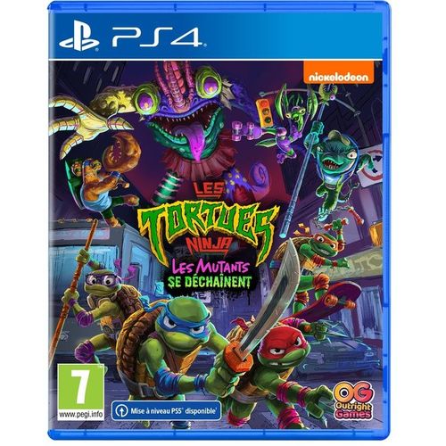 Les Tortues Ninja : Les Mutants Se Déchaînent Ps4