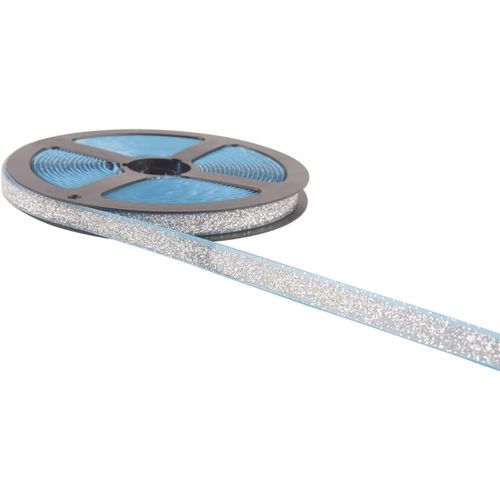 ChenQuanSarl-Ruban D'Étanchéité Flexible - Auto-Adhésif - À Retirer Et À Coller - Ruban Décoratif - Étanche - Pour Cuisinière, Lavabo, Toilettes, Bord De Carrelage, Plafond (Argent | 7,5 Mm)