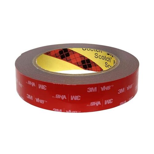 3m 4611 Ruban Adhésif Double Face Extra Fort,Imperméable Et Ultra Résistant Aux Hautes Températures Pour Décoration & Fixation De Voitures,De Maison