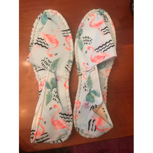 Espadrilles Payote Unisexe T43 Flamants Roses