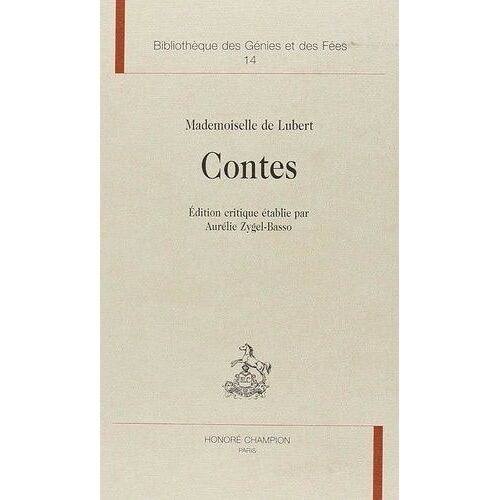 Contes : Mademoiselle De Lubert
