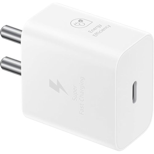 Kyaoayo-Chargeur Pour Téléphone Mobile Chargeur Secteur 25w Avec Cable Usbc Blanc