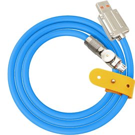 KALCX-Câble Micro Usb (1M),Câble De Charge Ultra Rapide 10 W,Câble De Charge Rapide Rotatif À 180 °,Avec Fonction De Transmission De Données (Pour Interface Micro Usb,Bleu)