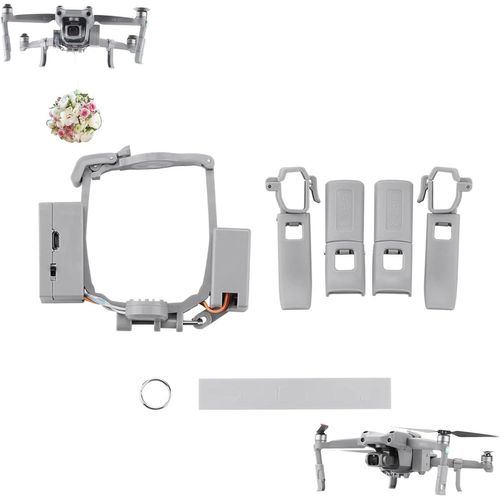 Letnerny-Mavic Air 2s Airdrop Système Drone Lanceur De Drone Largage Systeme Livraison Dispositif De Transport Avec Train D'atterris Pour Dji Air 2s/ Mavic Air 2, Pêche De Sauvetage De Mariage-Ieago Rc