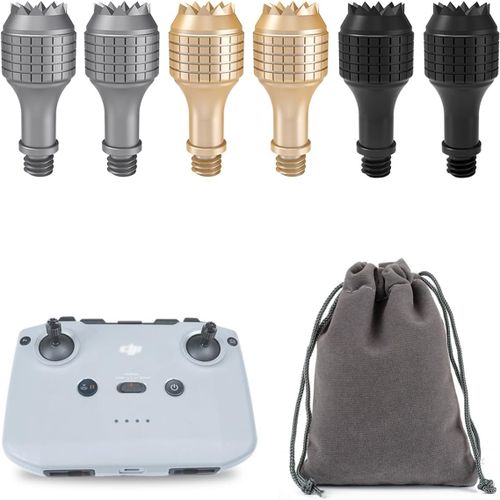 Sjzg-Lot De 3 Paires De Joysticks De Télécommande Pour Dji Rc-N3/N2/N1, Skyrover X1, Pièces De Rechange Pour Dji Neo, Flip, Mini 4k, Mini 3/3 Pro, Mini 2/2 Se, Air 2/2s/3s, Mavic 3/3 Pro Drone-Kalanka