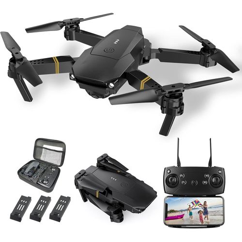 Chenquansarl-Drone Avec Caméra 1080p Débutant Rc Quadcopter, Drone Pour Enfants, Fpv Live Video, Altitude Hold, One Key Take Off/Landing, 3d Flip. Cadeaux Pour Filles/Garçons-Huanchenda