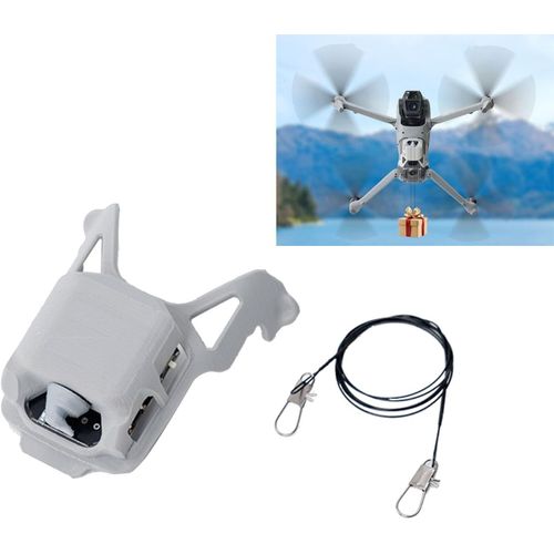 Chenquansarl-Drone Airdrop Système Pour Dji Air 3s Photosensible Lanceur Transport Livraison Libération De Charge Utile Dispositif De Chute D'air-Lichifit