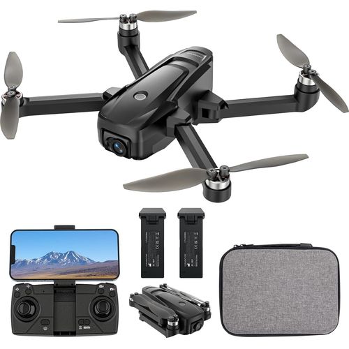 Letnerny-H330 Drone Avec Caméra 4k Pour Adultes, 5g Wifi Fpv Rc Quadricoptère, Moteur Sans Balais Radiocommandés Drones, Maintien D'altitude, Flux Optique, Pour Enfant-Hannviw