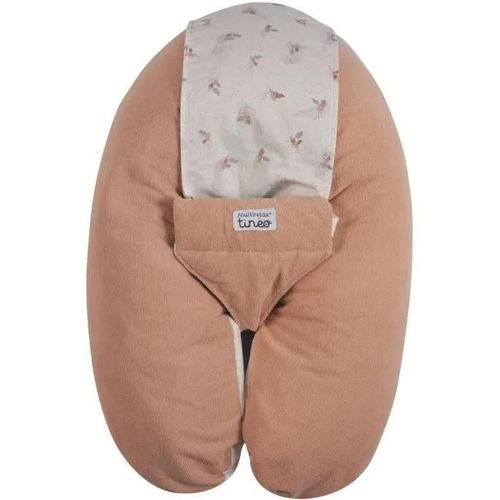 Coussin D'allaitement Multirelax Eponge - Microfibre Rose Peach - Tinéo
