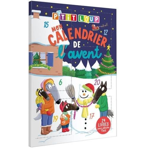 Mon Calendrier De L'avent P'tit Loup - 24 Livres Pour Attendre Noël