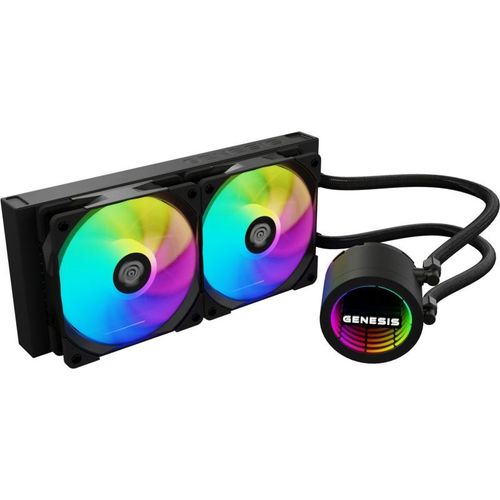 Refroidissement - ventilation - watercooling Genesis Refroidissement par eau Hydria 240 ARGB Noir (NLG-2319)