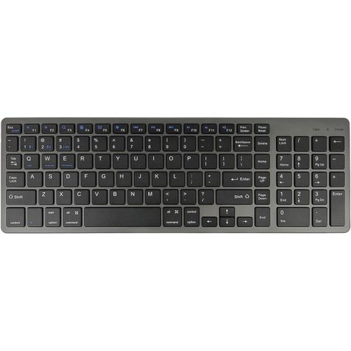 Clavier Sans Fil, Bluetooth, Bloc Numérique, Touches De Fonction, Forme Ergonomique, Faible Poids, Fonctionnement Sans Fil Jusqu'À 10 Mètres, Type Claw-Bc100
