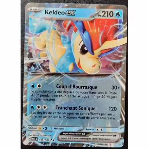 Pokémon Keldeo Ex 030 / 086 Ev10.5 Flamme Blanche