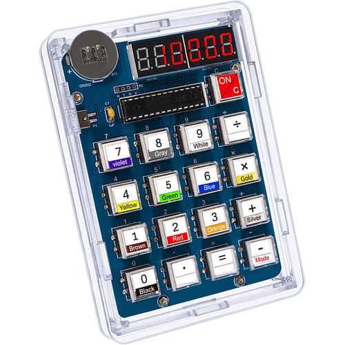 LETNERNY-Kit De Soudure Pour Calculatrice Kit Électronique Pour Soudure Pour L'Éducation Scolaire Calculatrice Kit D'Entraînement À La Soudure À Faire Soi-Même Pour Les Étudiants Apprentis
