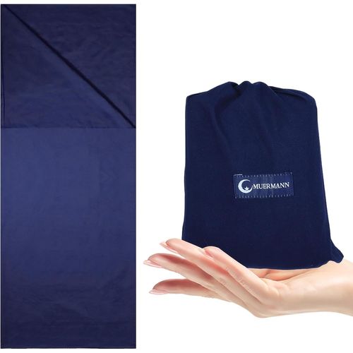 Letnerny-Drap De Sac De Couchage De Voyage, Sac De Couchage Compact, Sac À Viande De Couchage Idéal Pour Randonnée, Camping Et Séjours En Auberge,Auberge, Sac À Dos