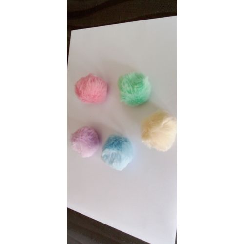 Pompon En Fausse Fourrure, 5cm