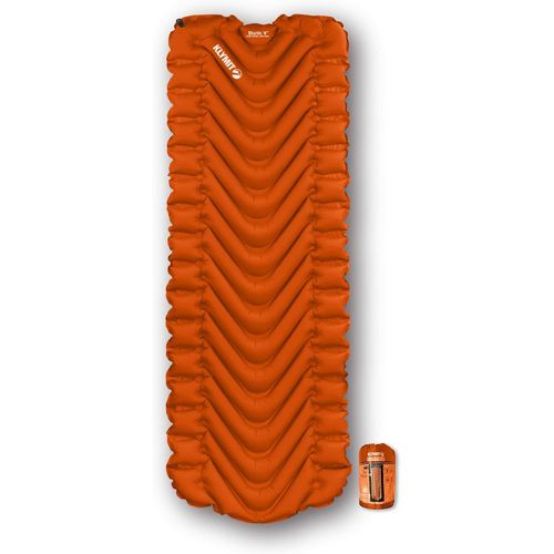Letnerny-Static V ¿ Matelas De Couchage Léger, 6,3 Cm D'épaisseur, Idéal Pour La Randonnée, Gonflable, Compact, Breveté