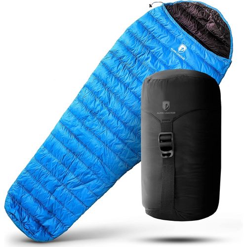 Letnerny-Sac De Couchage Compact Ultra Léger, Imperméable Et Chaud Thermique Ouvrable - Pour Extérieur Et Intérieur, Randonnée, Trekking Voyage Hôtels Adulte Pour Femme Homme
