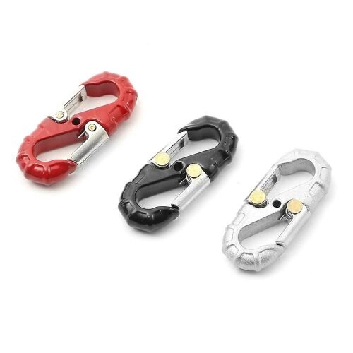 3PCS RC voiture treuil en métal S type crochet décoration pour axial