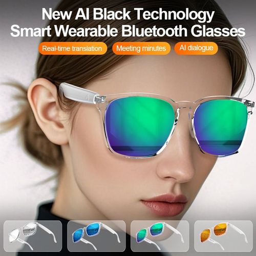 Lunettes Intelligentes Avec Verres Photochromiques Et Son Stéréo Bluetooth