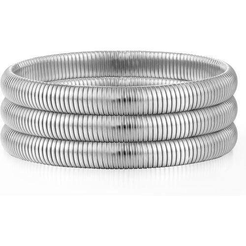 Tianyi-Bracelets En Acier Au Titane, Ensemble De Bracelet Empilable Pour Femmes, Bracelets De Poignet Extensibles Superposés, Bijoux De Mains Exquis Pour Fête Soirée Mariage
