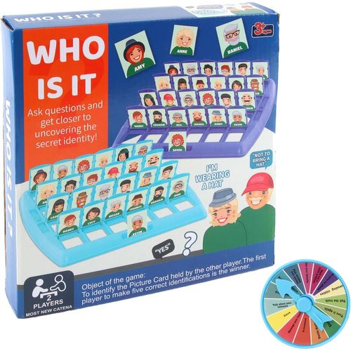 Jeu De Devine Qui Je Suis, Qui Suis Je Jeu De Société, Qui Est-Ce, Jeu De Devinettes Raisonnement Cartes À Deviner Jeu Jouet